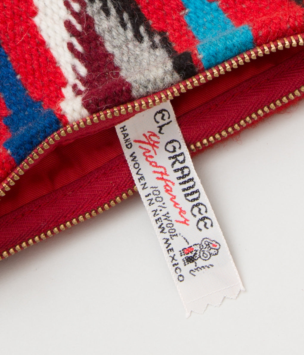 VINTAGE FABRIC "1950'S VINTAGE CHIMAYO PURSE El GRANDEE"(RED)