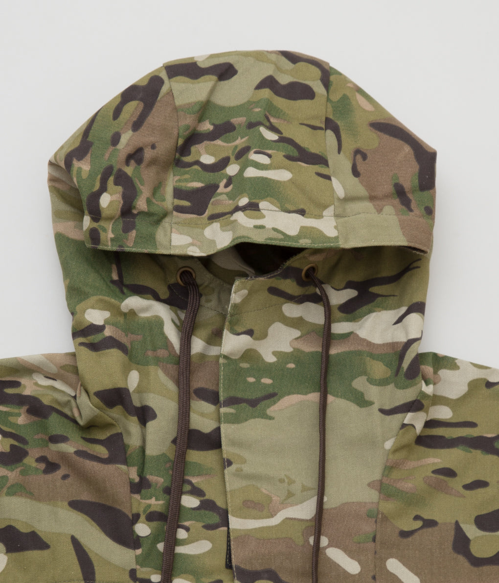 VINTAGE CLOTHING"DEAD STOCK MULTICAMO ANORAK PULL OVER HOODED JACKET"(MULTICAMO)