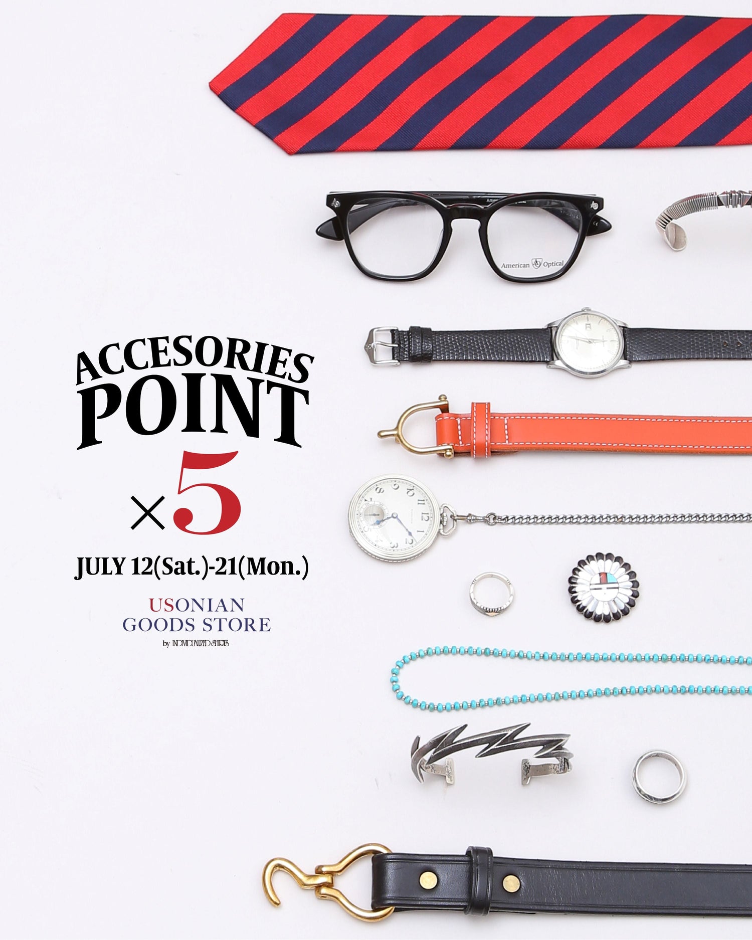 ACCESORIES POINTUP FAIR at USONIAN GOODS STORE