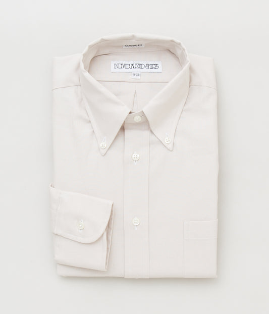 INDIVIDUALIZED SHIRTS ''HERITAGE CHAMBRAY (CLASSIC FIT BUTTON DOWN SHIRT)'' (BEIGE)