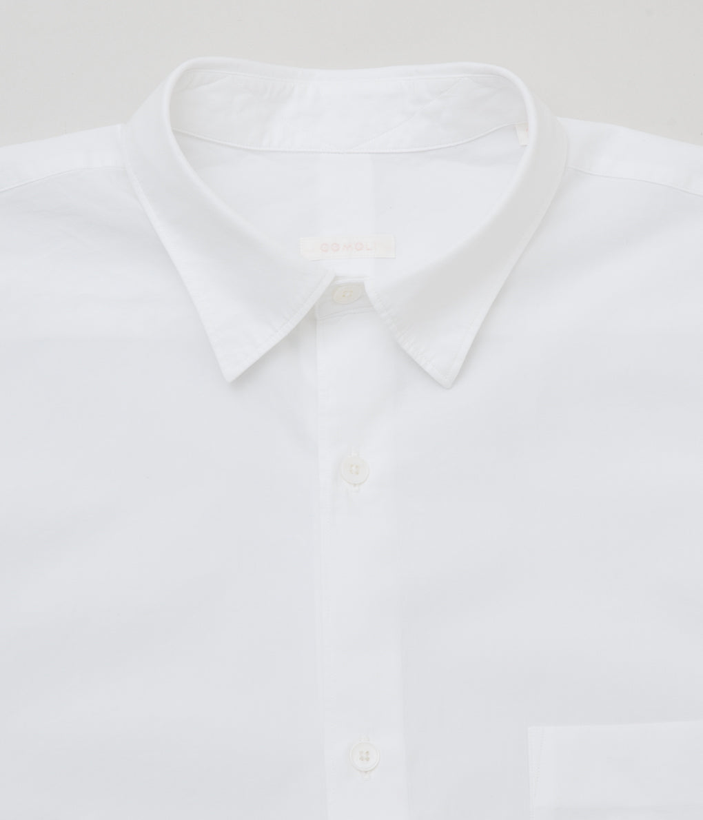 COMOLI "코모리 셔츠"(WHITE)