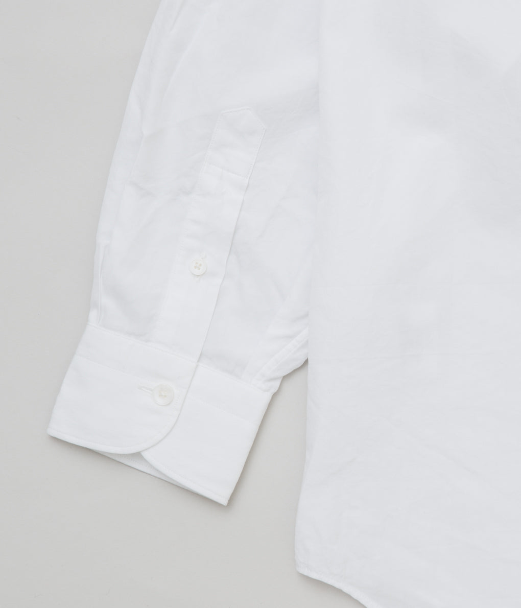 COMOLI "comori shirt"(WHITE)