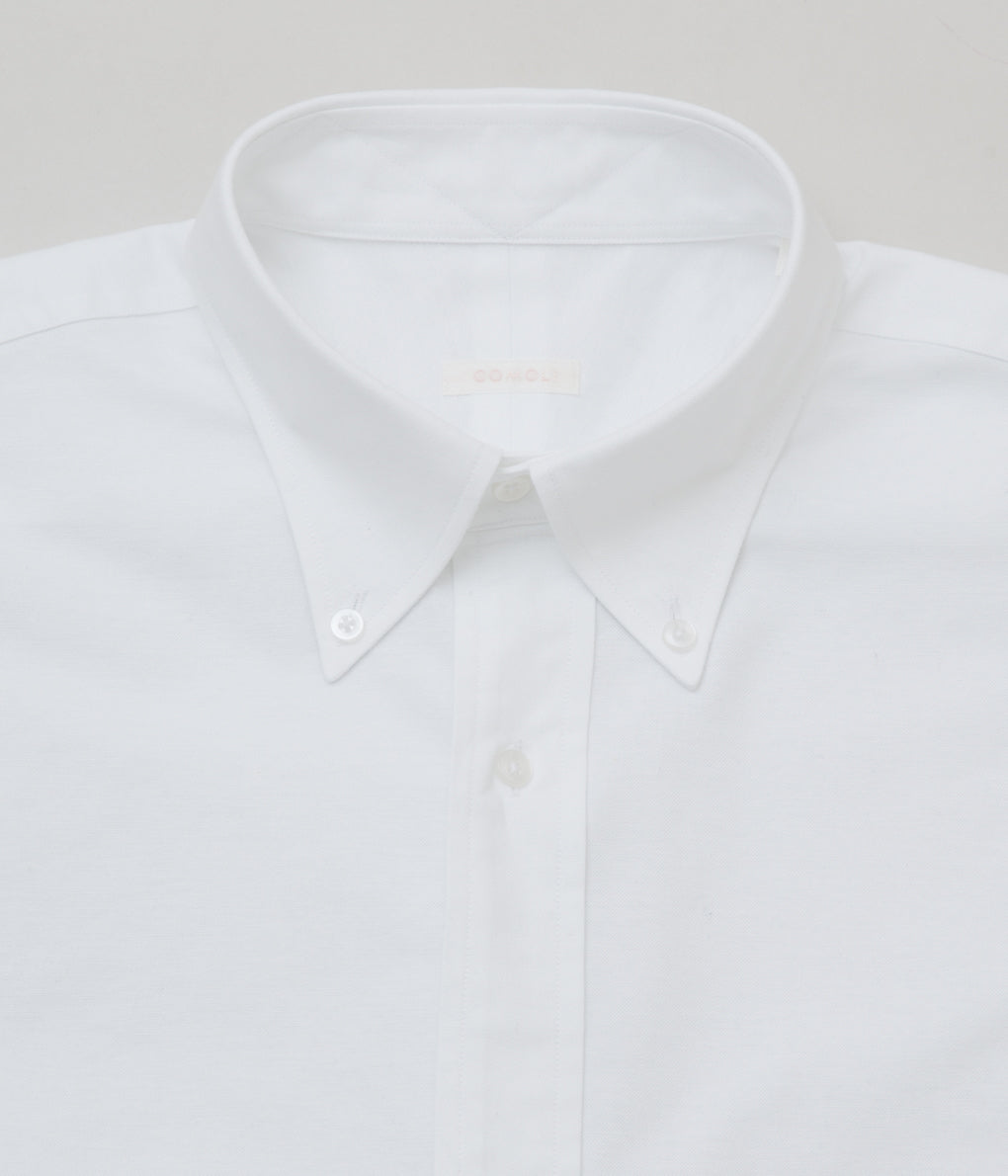 COMOLI  "オックス BDシャツ"(WHITE)