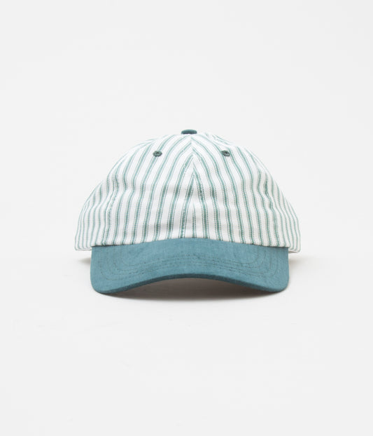 COMPETITION HEADWEAR ''2TONE STRIPE MVP CAP'' (GREEN STRIPE)