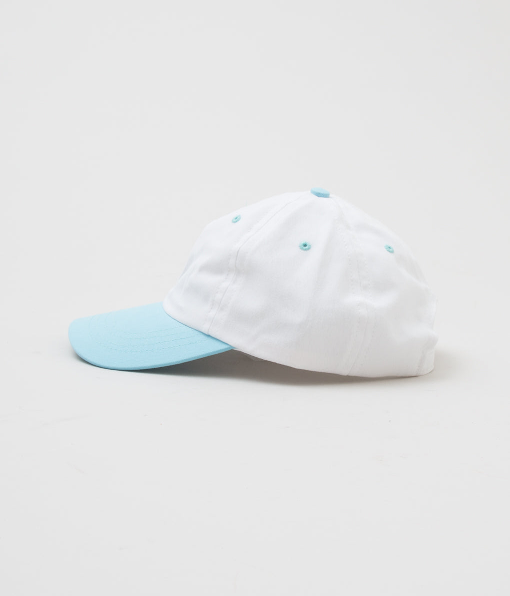 COMPETITION HEADWEAR ''2TONE MVP CAP'' (WHITE/LT BLUE)