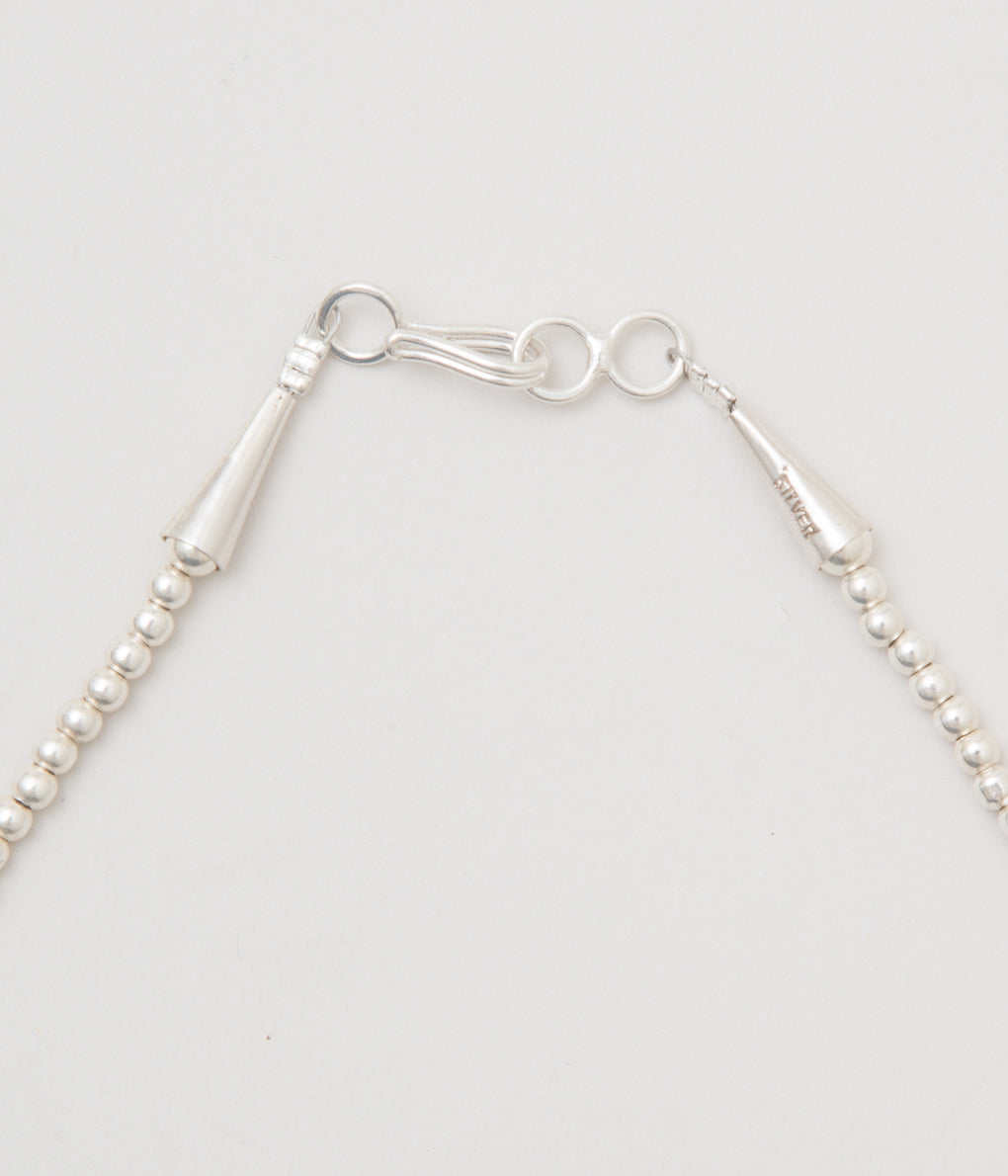 ERICKA NICOLAS BEGAY ''NAVAJO PEARL 3MM 35CM'' (SILVER)