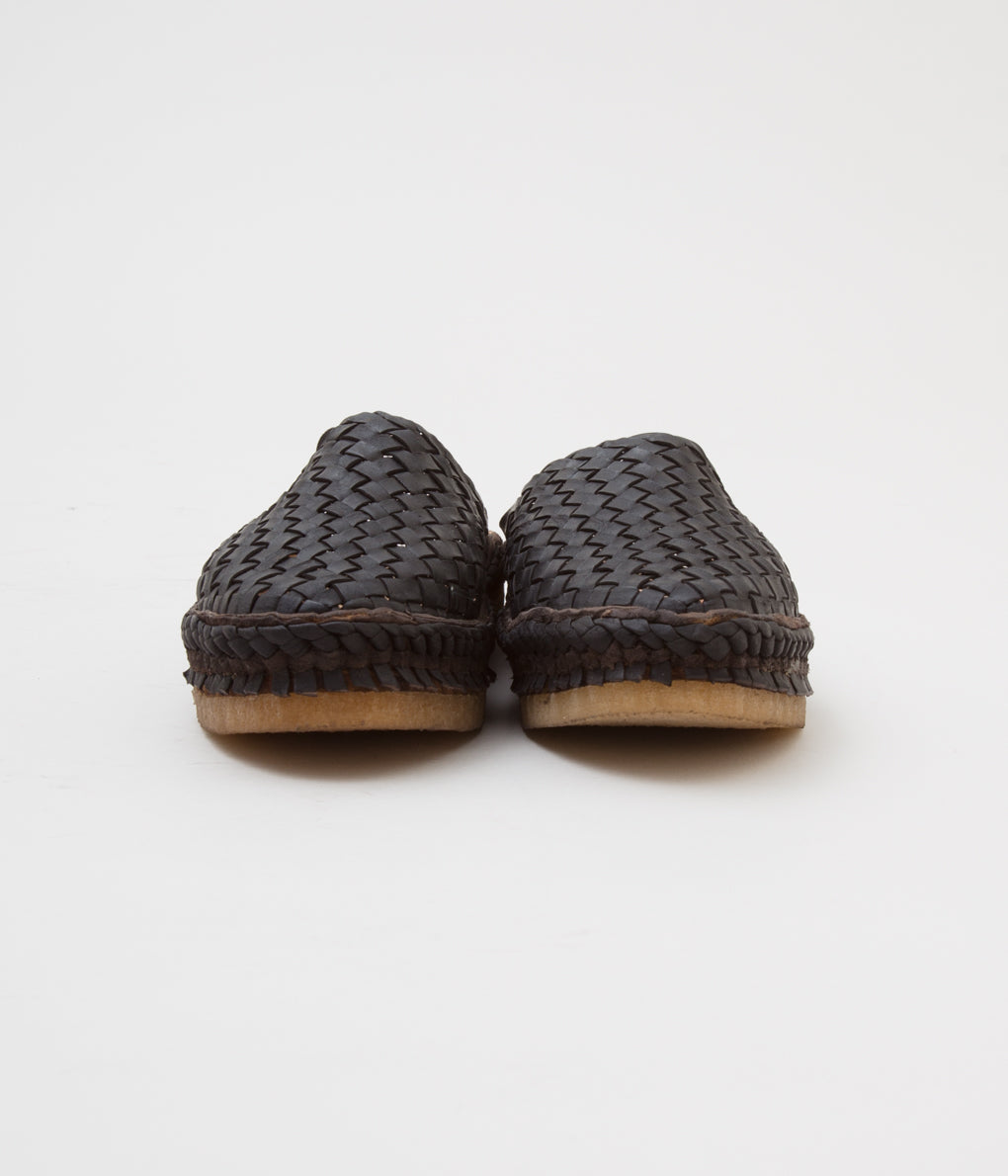 MOHINDERS "WOVEN CITY SLIPPER" (BLACK)