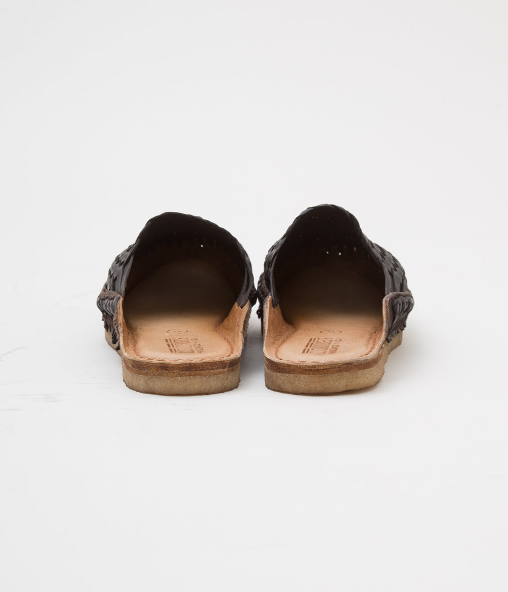 MOHINDERS "WOVEN CITY SLIPPER" (BLACK)