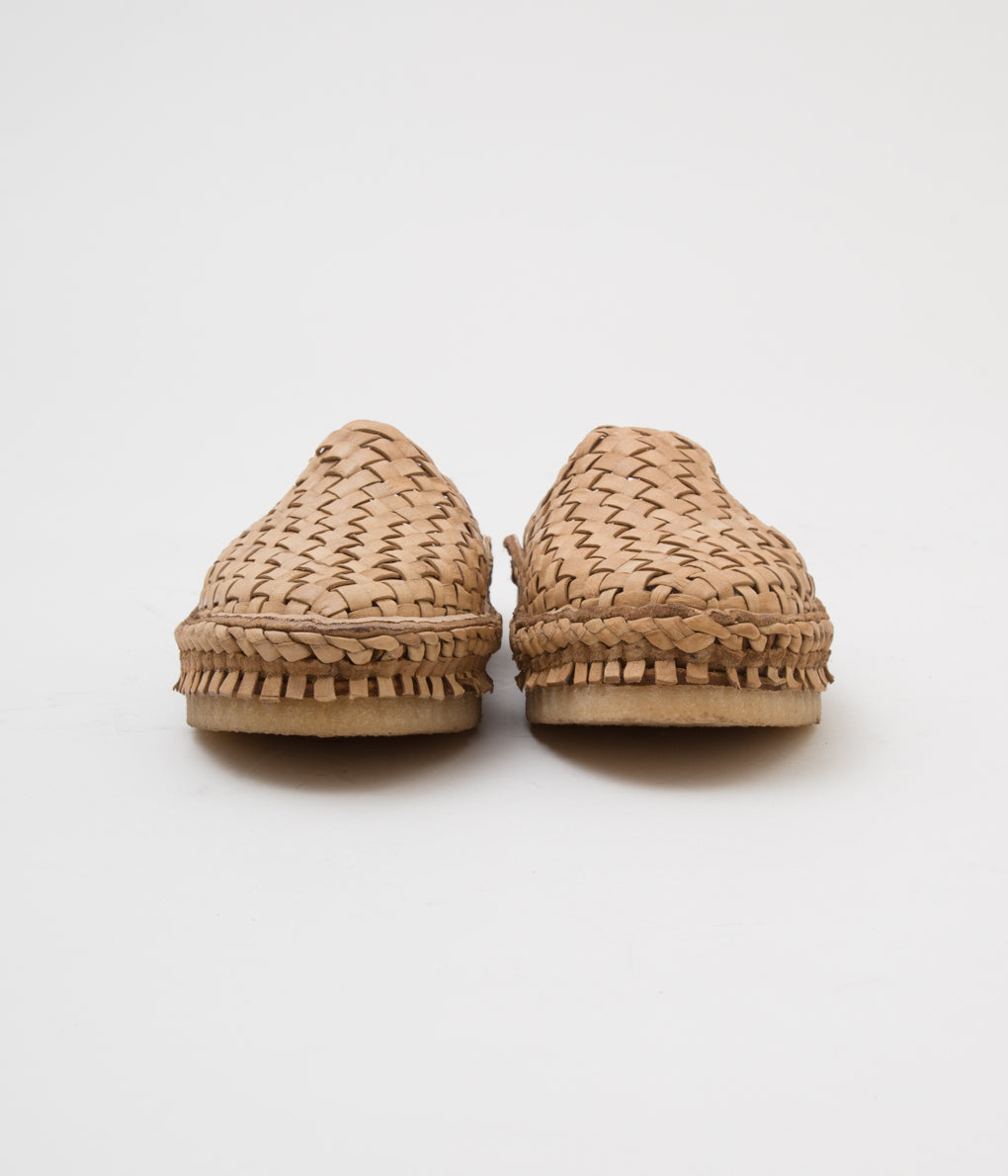 MOHINDERS "WOVEN CITY SLIPPER" (NATURAL)