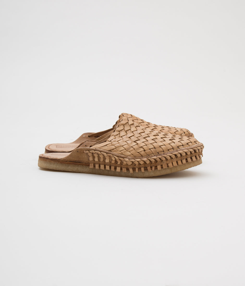 MOHINDERS "WOVEN CITY SLIPPER" (NATURAL)