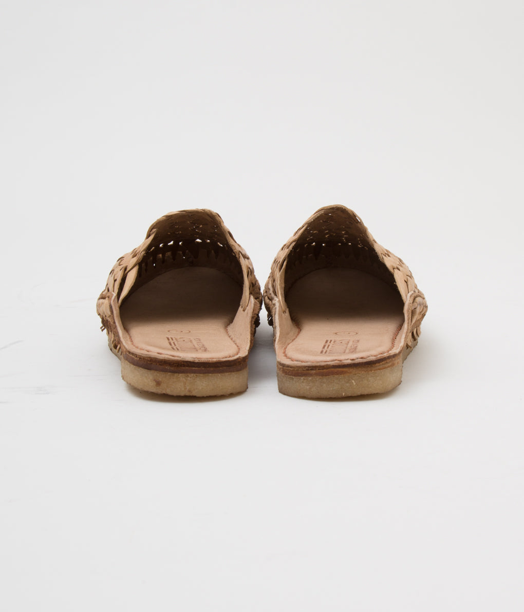MOHINDERS "WOVEN CITY SLIPPER"(NATURAL)