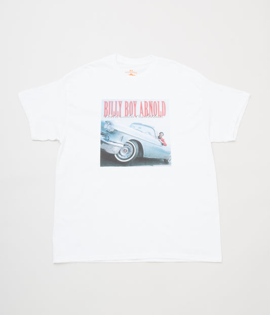 BLUESCENTRIC "BILLY BOY ARNOLD ELDORADO CADILLAC T-SHIRT" (WHITE)