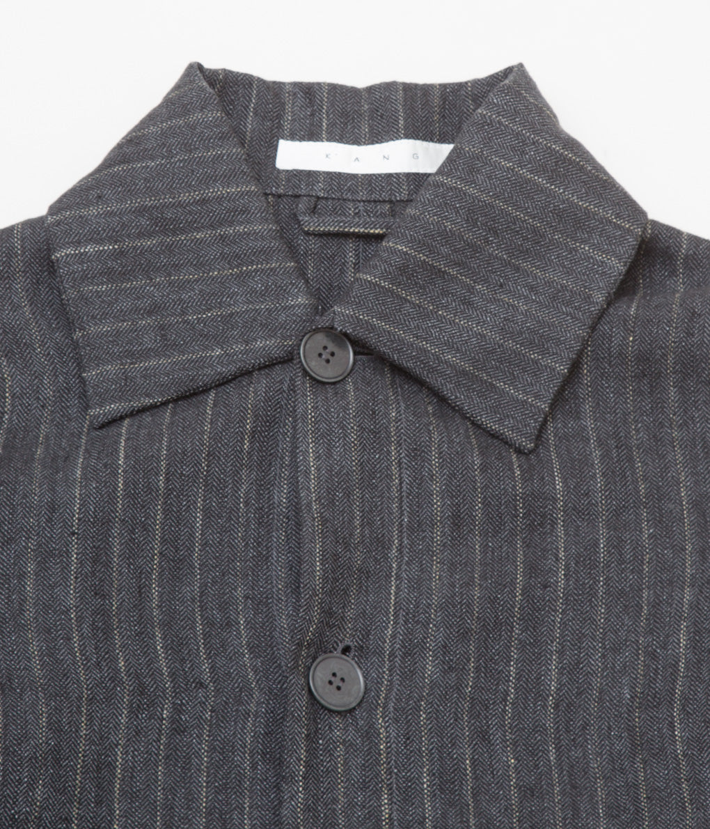 Gorsch｜Square Collar Solid Shirt｜Rump | www.hawkesburydentistry