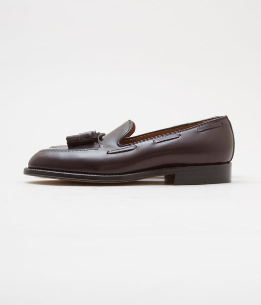 ALDEN ''TASSEL MOCCASIN(663)'' (BURGUNDY)