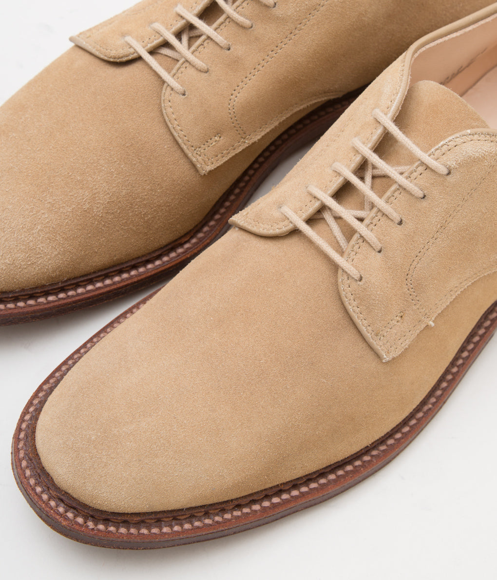 VINTAGE "ALDEN SUEDE PLAIN TOE SHOES"(BEIGE)