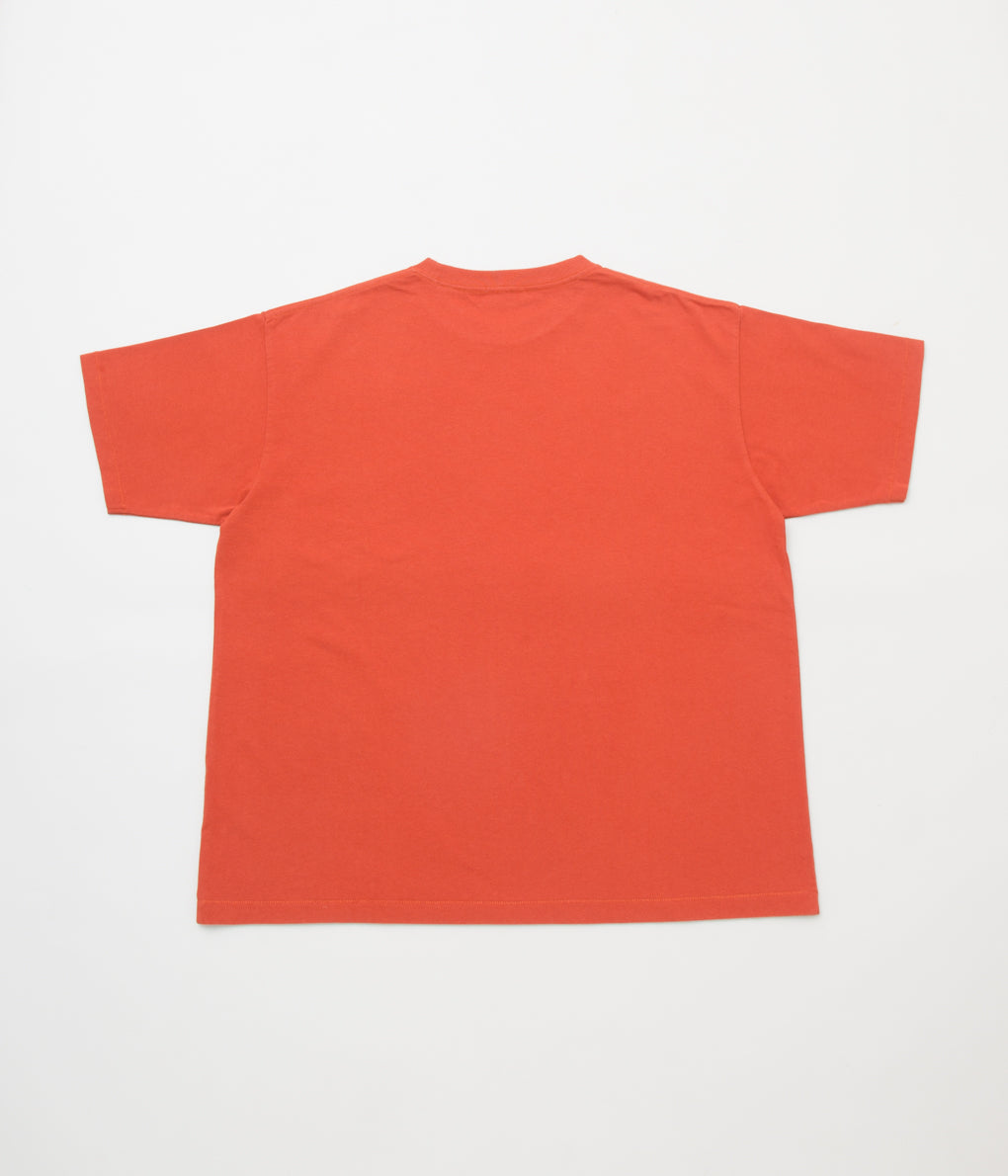 BODE "FLOCKED NOUVEAU TEE"(RED)