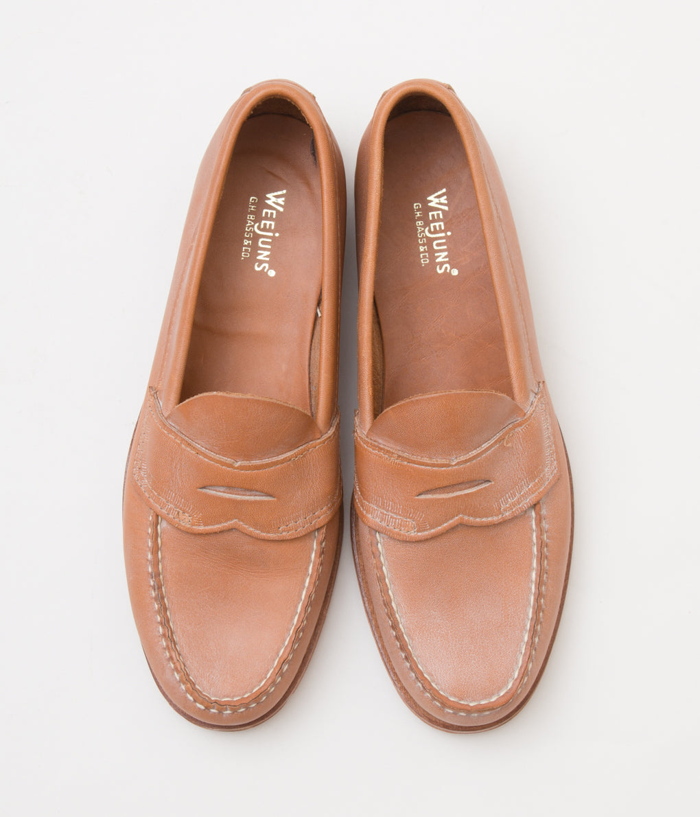 FROM USA "VINTAGE GHBASS PENNY LOAFERS"(TAN)