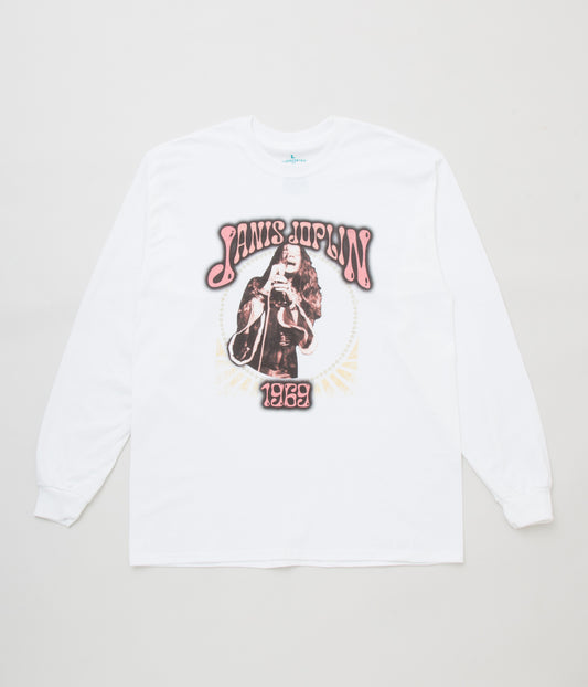 BLUESCENTRIC "JANIS JOPLIN 1969 L/S"(WHITE)