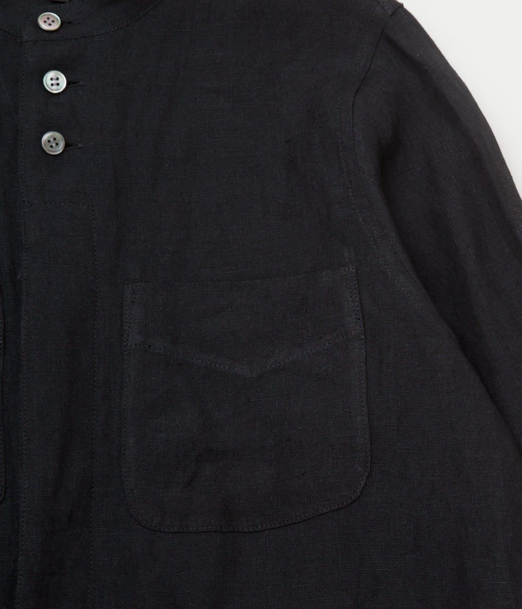 R&D.M.Co - OLDMAN'S TAILOR "DENSELY LINEN JUMP SUIT"(BLACK)