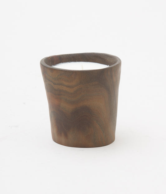 SEYA. "PALO SANTO HAND MADE CANDLE" (OFF WHITE×BROWN)