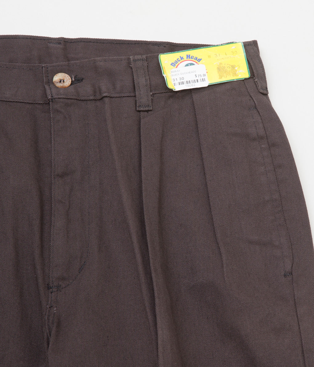 FROM USA "DUCK HEAD TWILL PANTS"(BROWN)