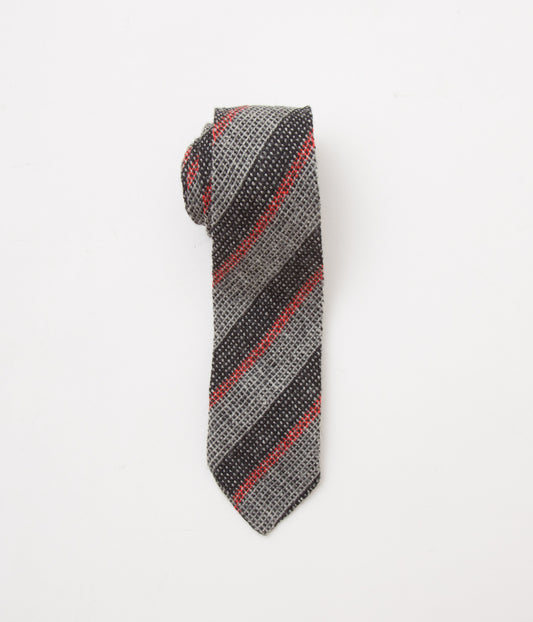 VINTAGE "50'S APACHE CRAVAT VINTAGE HANDWOVEN WOOL TIE"(BLACK)