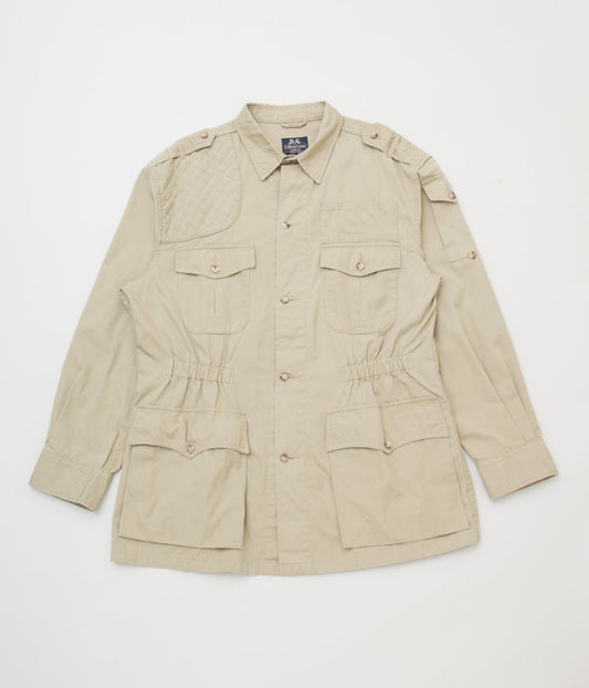 VINTAGE "90'S WILLIS&GEIGER HEMINGWAY BUSH JACKET"(KHAKI)