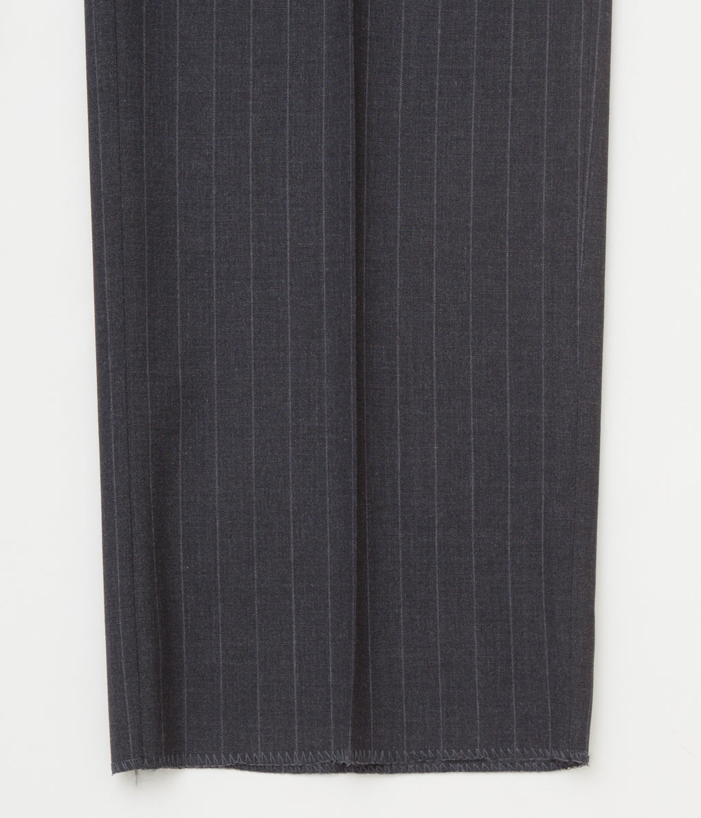 FROM USA "DEAD STOCK BROOKS BROTHERS CHARCOAL STRIPE SUITS(OWN MAKE)"(CHARCOAL)
