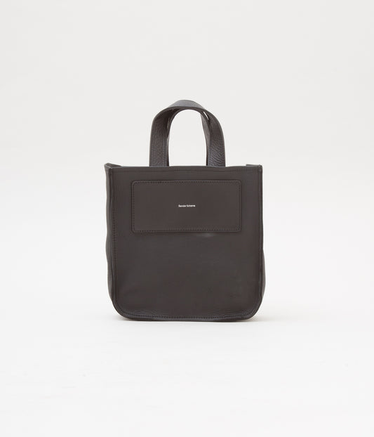 HENDER SCHEME "REVERSIBLE BAG SMALL"(BLACK/BLACK)