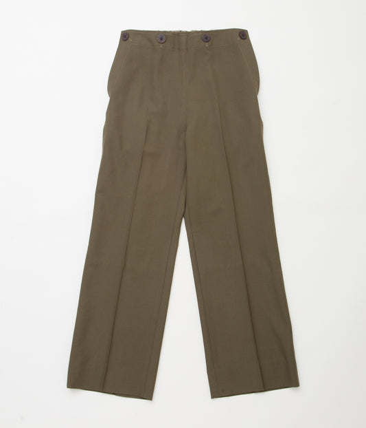 221VILLAGE "LINEN WOOL TROUSER" (GREY)