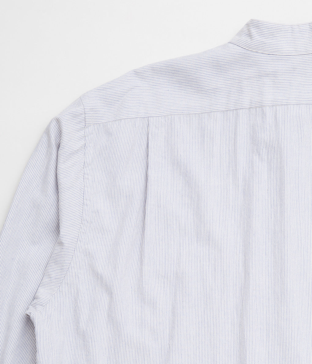 COMOLI "C/CA Stripe Pullover Shirt"(STRIPE)