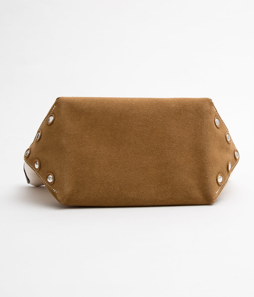 HENDER SCHEME "CAMPUS SUEDE HANDLE TOTE S"(CAMEL)