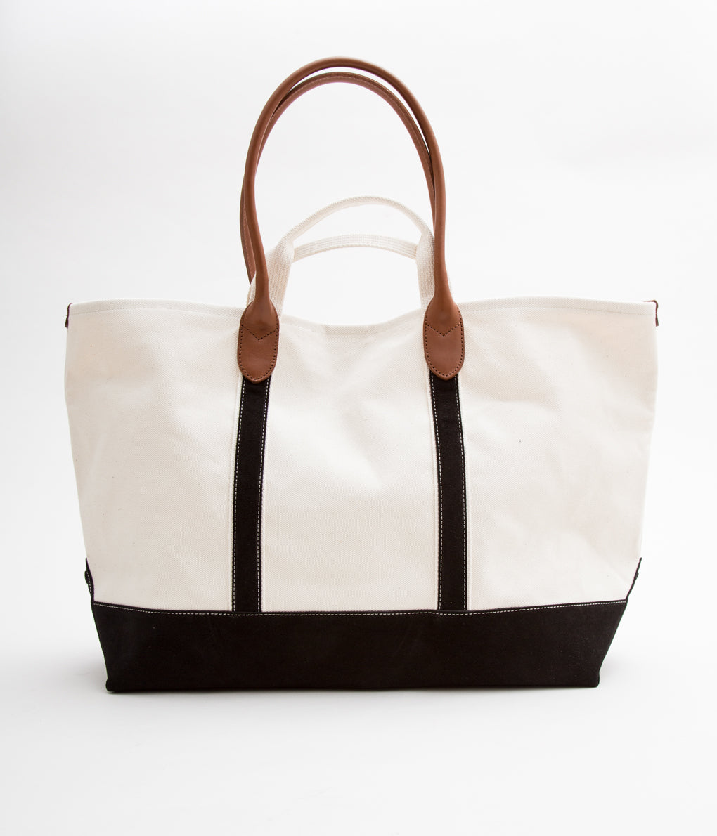 HENDER SCHEME "CAMPUS SUEDE HANDLE TOTE L"(BLACK)