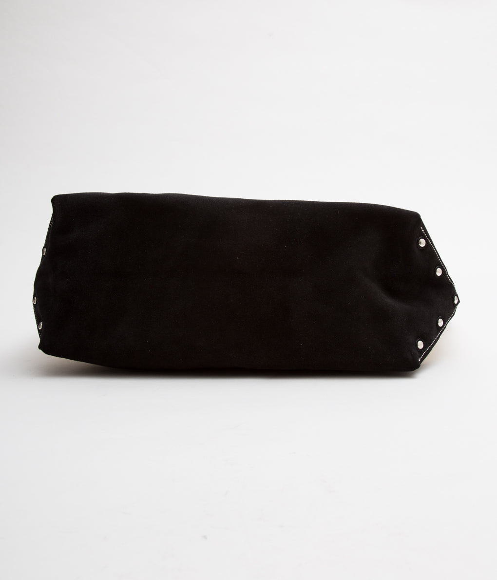 HENDER SCHEME "CAMPUS SUEDE HANDLE TOTE L"(BLACK)