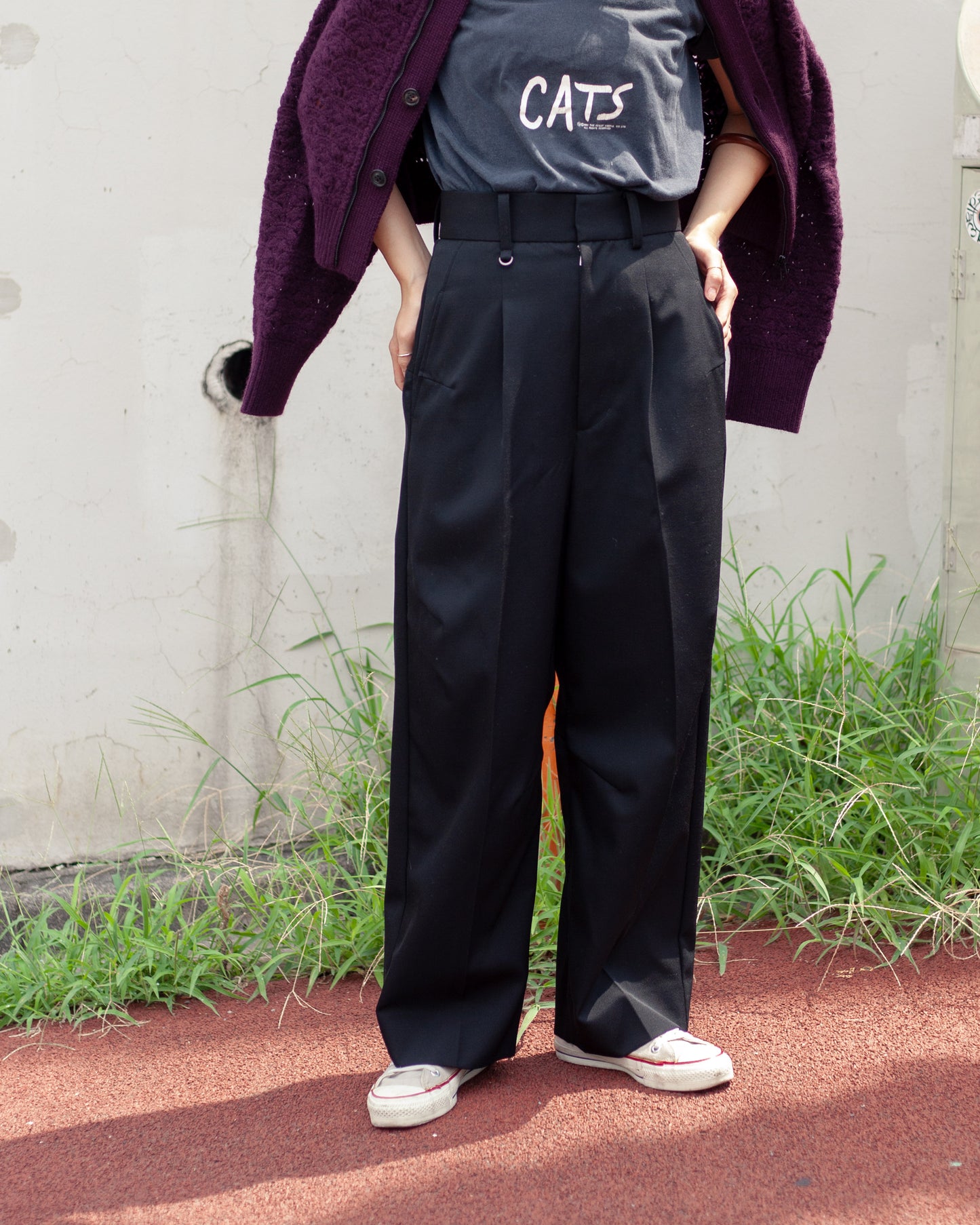 PHOTOCOPIEU ／ WIDE LEG TROUSERS ／ 36 - カジュアルパンツ