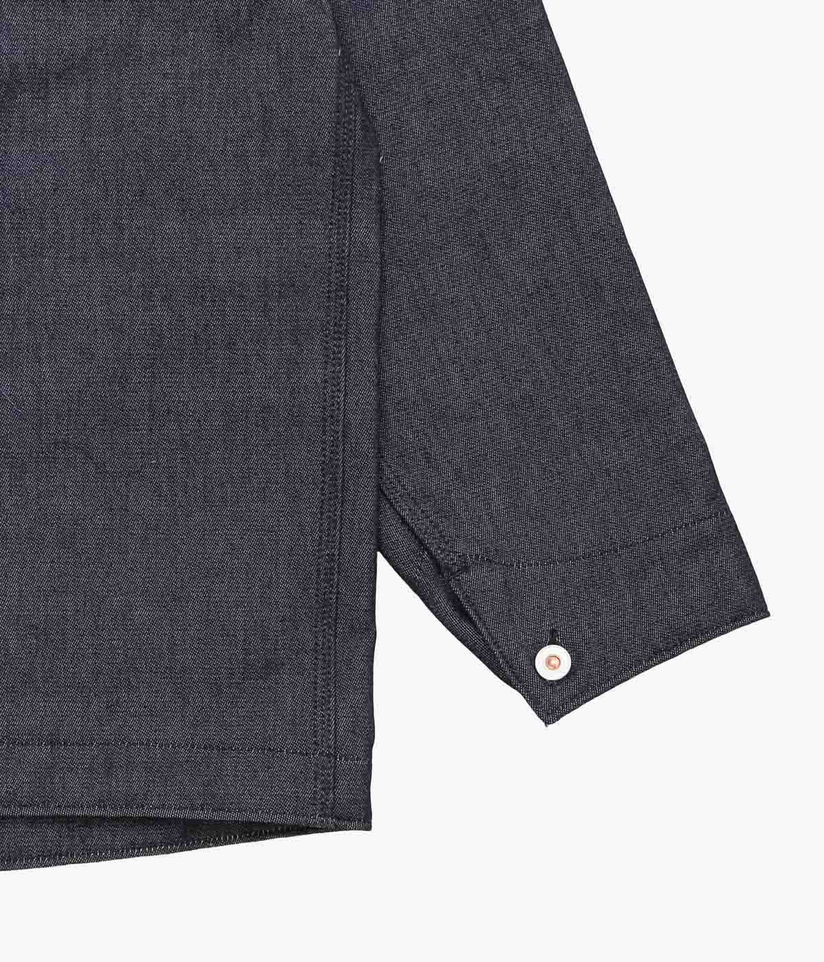 HERILL ''CASHMEREDENIM RAILROAD CHOREJACKET'' (INDIGO)