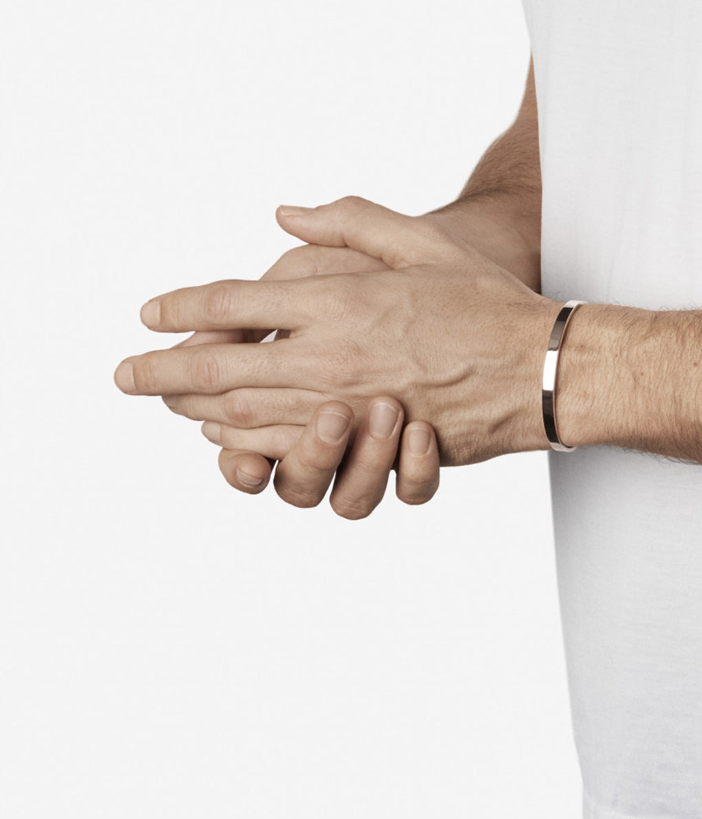 LE GRAMME "15G RIBBON BRACELET POLISHED"
