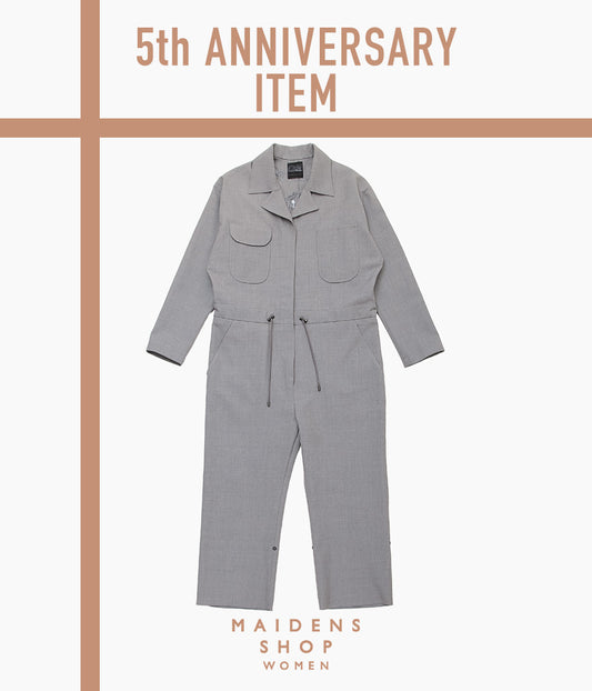 WONDEROUND ''WORKSUIT W/DRAW STRING'' (GREY/BEIGE)