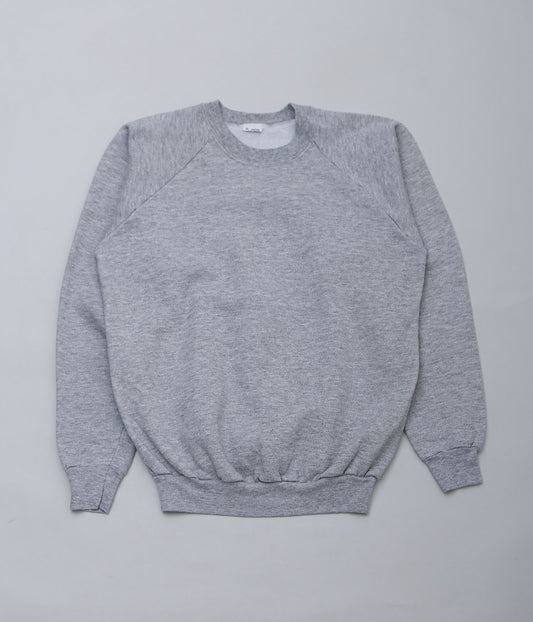 USED&VINTAGE ''80s SWEATSHIRT'' (GREY)