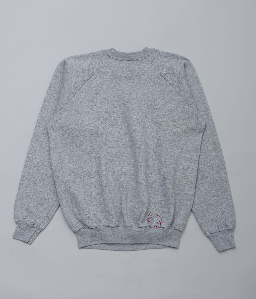 USED&VINTAGE ''80s SWEATSHIRT'' (GREY)