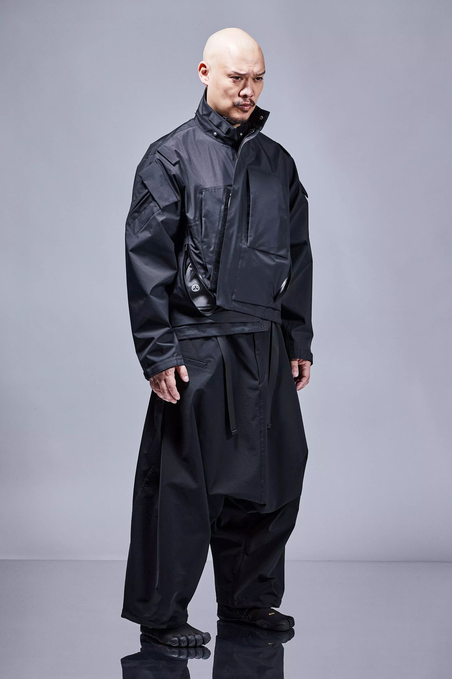 ACRONYM ''P58-DS SCHOELLER DRYSKIN ULTRAWIDE TROUSER'' (BLACK)