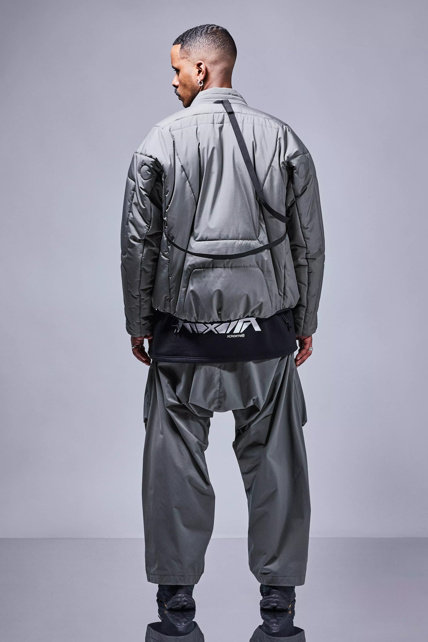 ACRONYM ''J91A-WS GORE-TEX 2L WINDSTOPPER + PRIMALOFT BLACK RISE'' (GRAY)