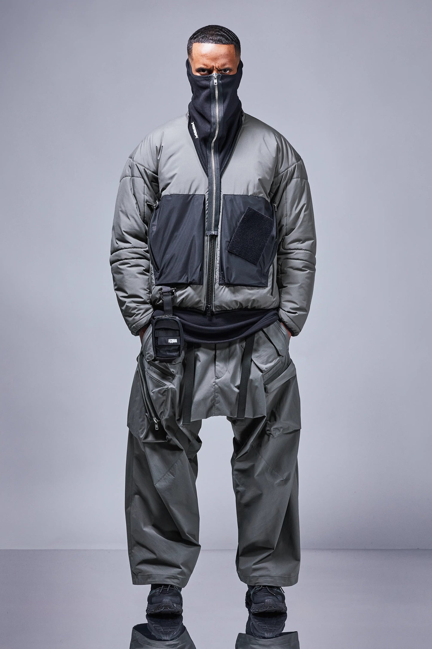 ACRONYM ''J91A-WS GORE-TEX 2L WINDSTOPPER + PRIMALOFT BLACK RISE'' (GRAY)