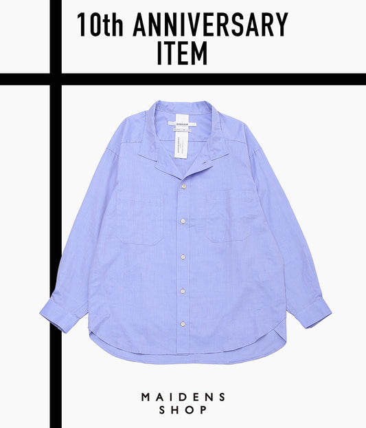 ANSNAM ''EX SHIRT｜CARLO RIVA'' (BLUE)