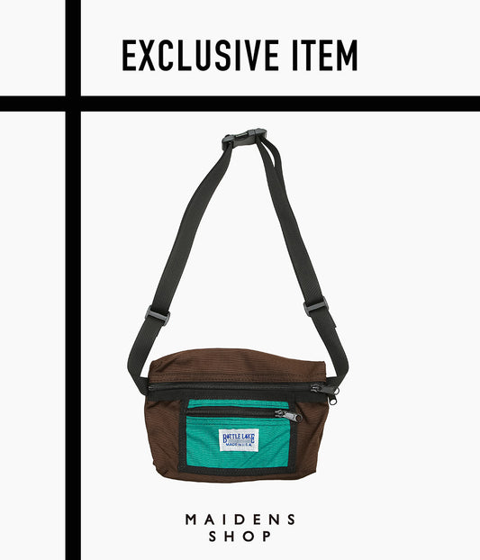 BATTLE LAKE ''CLARRISA FUNNY(PACK CLOTH)'' (BROWN/TURQUOISE)