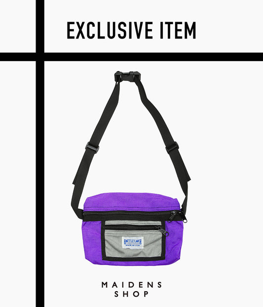 BATTLE LAKE ''CLARRISA FUNNY(PACK CLOTH)'' (PURPLE/SILVER)