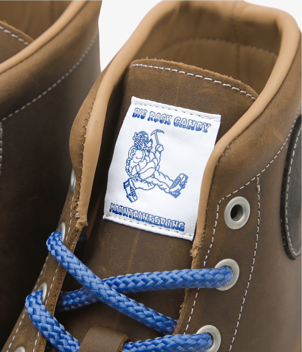 BIG ROCK CANDY  MOUNTAINEERING ''EL CAP LEATHER BOOT'' (NUTMEG)
