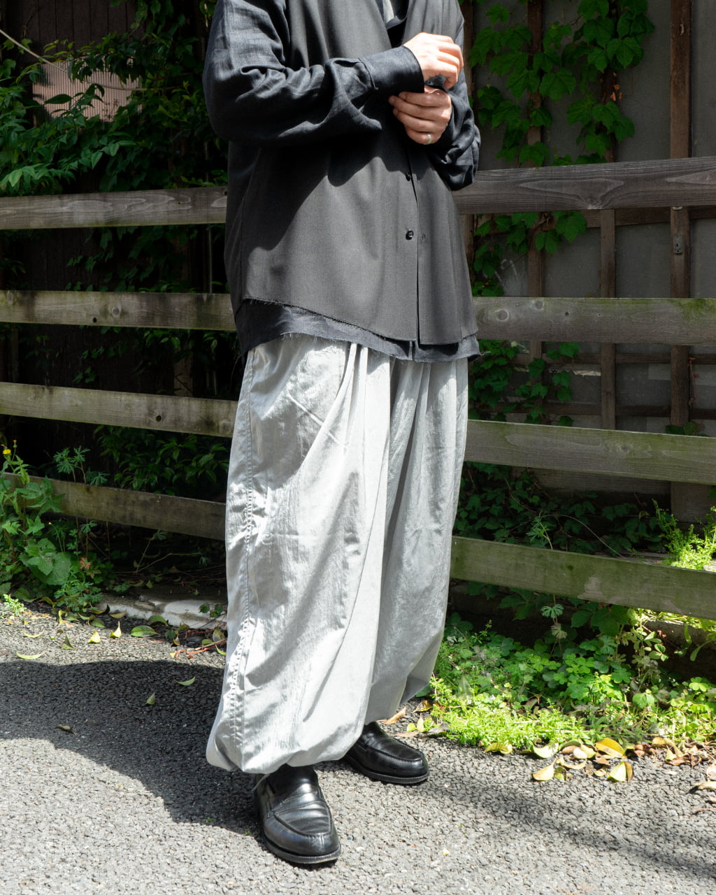 できます】 HED MAYNER ヘドメイナー AW22_T75_GRY/JRY JUDO PANTS