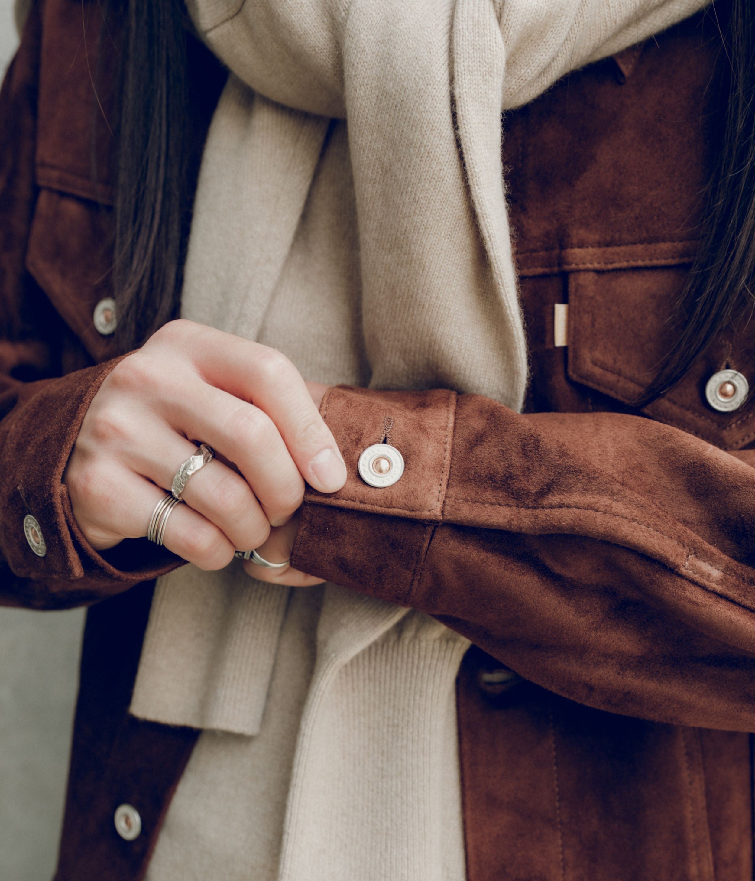 HERILL ''LAMBLSUEDE JACKET'' (BROWN) – THE STORE BY MAIDENS