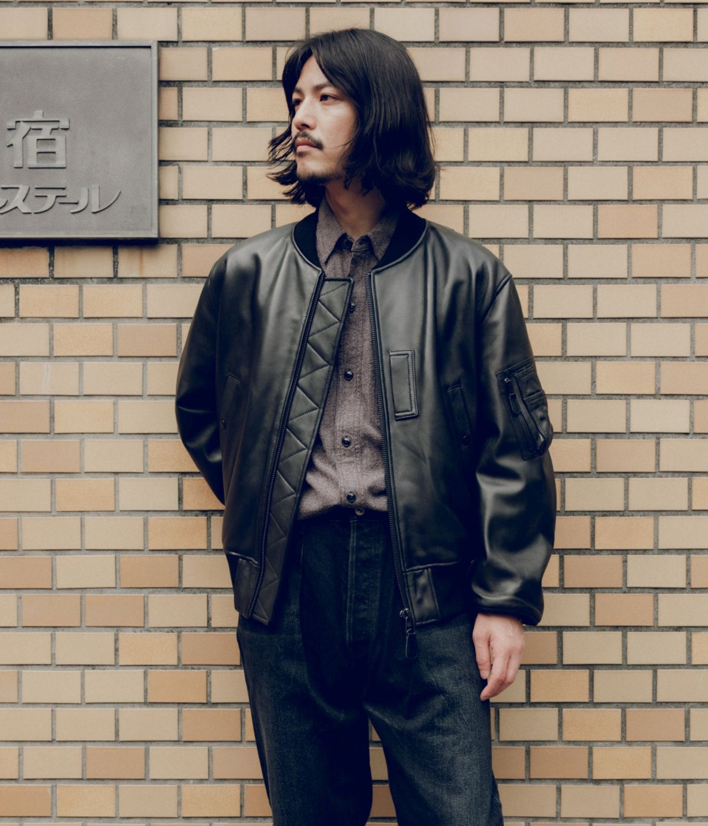 モデル身長：175cm / 着用サイズ：4
